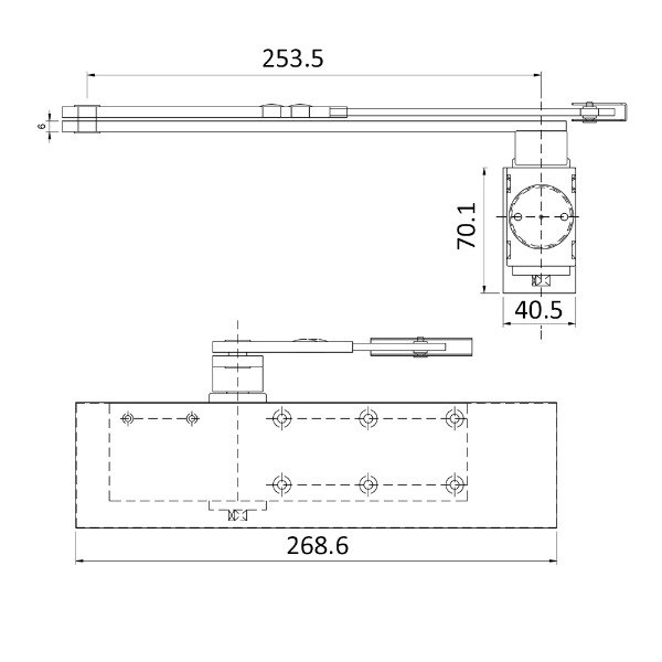 KD-9150 Line Drawing